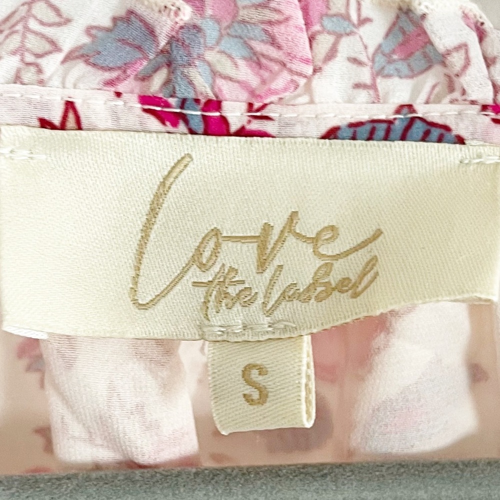 Anthropologie Love the Label Love Sam Tippy Border Print Dress - Picture 4 of 9